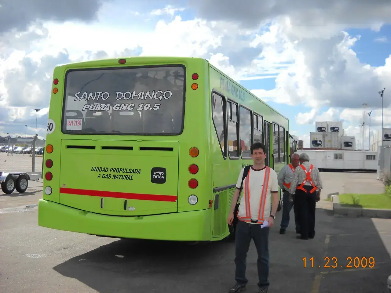 CNG buses for Santo Domingo